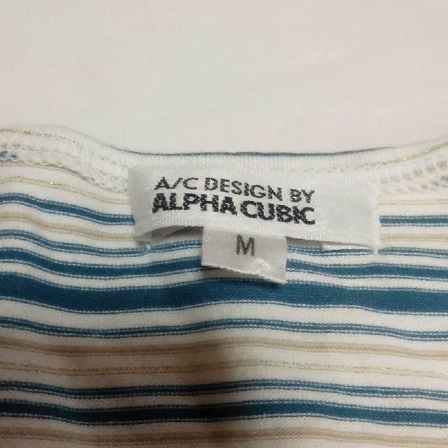 ALPHA CUBIC(アルファキュービック)のアルファキュービック　Tシャツ レディースのトップス(Tシャツ(半袖/袖なし))の商品写真