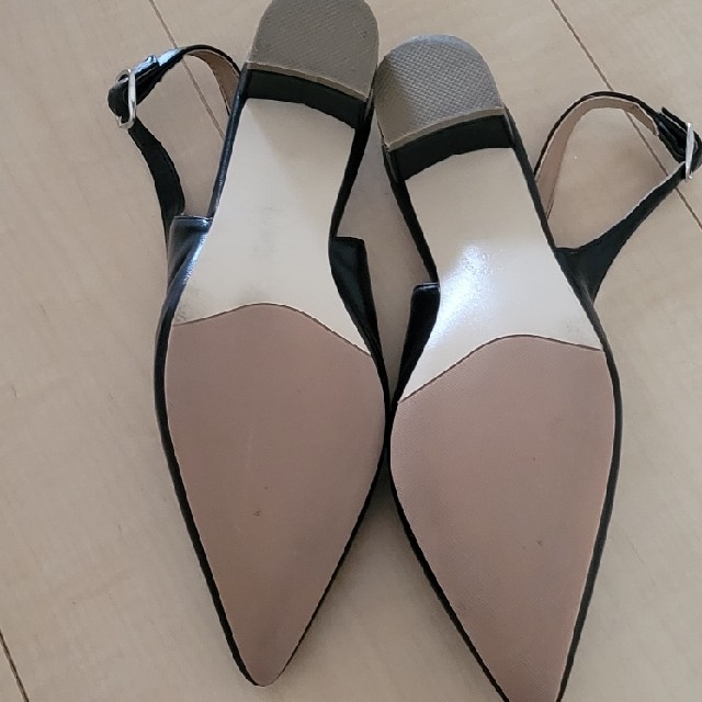 スリングバックパンプス美品 レディースの靴/シューズ(ハイヒール/パンプス)の商品写真