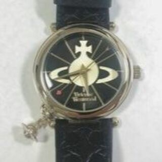 ヴィヴィアンウエストウッド(Vivienne Westwood)のヴィヴィアンウエストウッド レディース腕時計 VV006BKGD クォーツ 黒(腕時計)