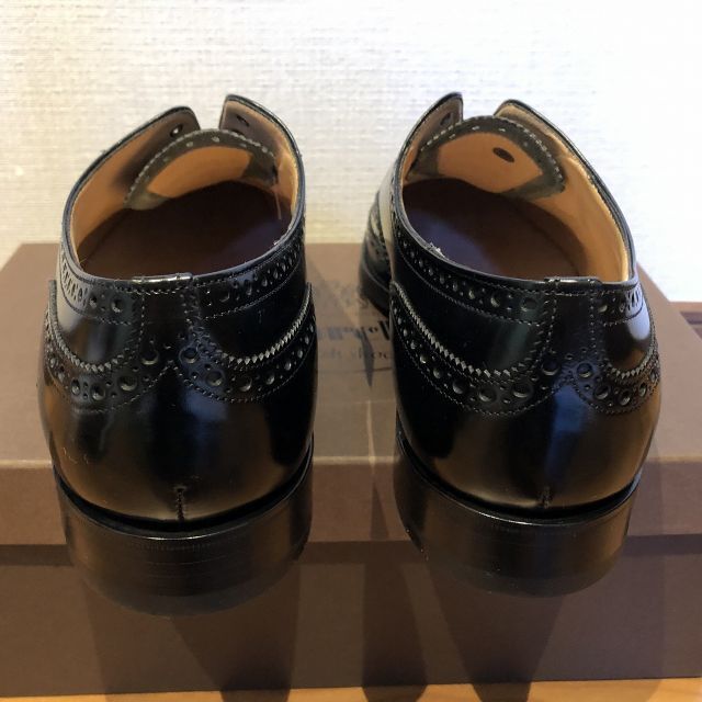 チャーチのCHETWYND・サイズ8.5 G・黒(ブラック)