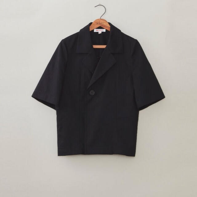 SUNSEA(サンシー)のMASU HALF SLEEVE COTTON JACKET メンズのジャケット/アウター(テーラードジャケット)の商品写真