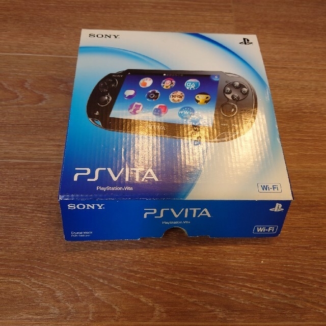 PlayStation Vita(プレイステーションヴィータ)の★PSVita PCH-1000 ブラック エンタメ/ホビーのゲームソフト/ゲーム機本体(携帯用ゲーム機本体)の商品写真