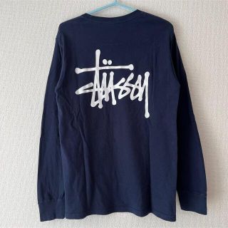 ステューシー(STUSSY)のステューシー　ネイビーロンT(Tシャツ/カットソー(七分/長袖))