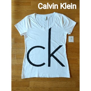 新品♪Calvin Klein★ホワイトTシャツ カルバンクライン