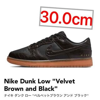 ナイキ(NIKE)のNike Dunk Low Velvet Brown and Black(スニーカー)