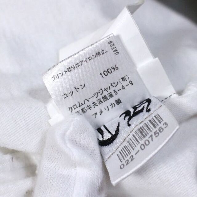 クロムハーツ ダガー バックプリント ロンT size:L 商品の状態 評判