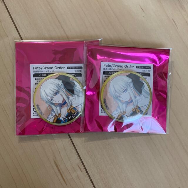 fgo 霊基召喚缶バッジ 霊基缶 vol.9 モルガン セットの通販 by もこ