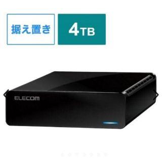 外付けHDD4TB TV録画　PC対応　ELD-FTV040UBK(テレビ)