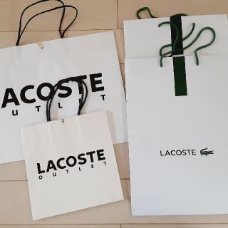 ラコステ(LACOSTE)のラコステ・LACOSTE☆ショップ紙袋4点(ショップ袋)