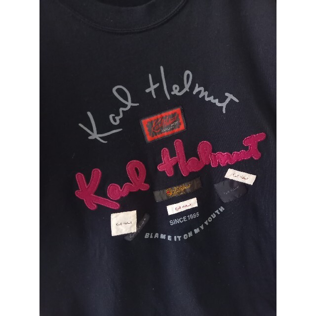 Karl Helmut(カールヘルム)のカールヘルム　Tシャツ　半袖　カットソー メンズのトップス(Tシャツ/カットソー(半袖/袖なし))の商品写真