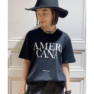 DEUXIEME CLASSE - 【AMERICANA/アメリカーナ】 コンパクトテンジク Tシャツ