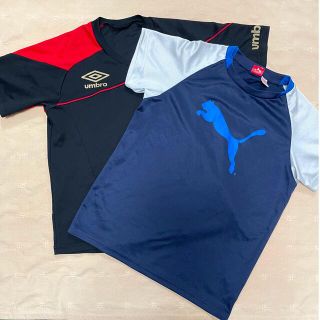 アンブロ(UMBRO)のＴシャツ　キッズ　150   2枚組　　umbro & puma(Tシャツ/カットソー)