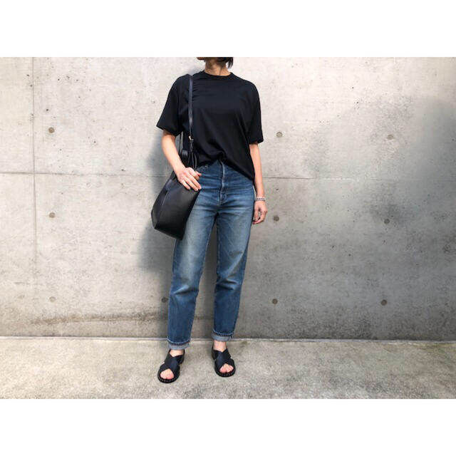 正規販売店舗 ブラミンク　黒　カットソー Tシャツ/カットソー(半袖/袖なし)