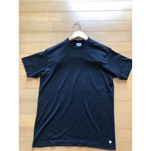 クカットソ BLAMINK - Blamink⭐️ブラミンク コットンクルーネック 適当な価格 ブラミンク 黒 カットソー Tシャツ/カットソー(半袖/袖なし)