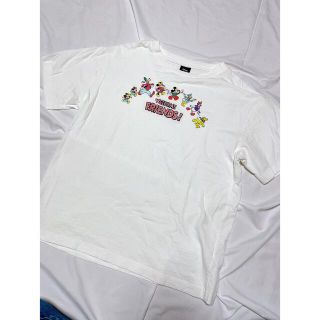 ウィゴー(WEGO)のディズニー　刺繍Tシャツ　レトミ　アーチ(カットソー(半袖/袖なし))