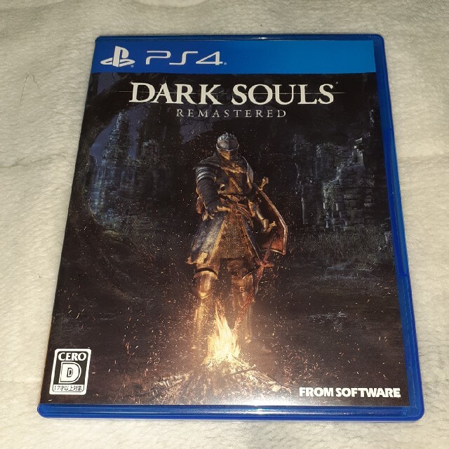 PlayStation4(プレイステーション4)のDARK SOULS REMASTERED（ダークソウル リマスタード） PS4 エンタメ/ホビーのゲームソフト/ゲーム機本体(家庭用ゲームソフト)の商品写真