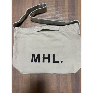 マーガレットハウエル(MARGARET HOWELL)の☆USED☆ MHL グレーショルダーバッグ(ショルダーバッグ)