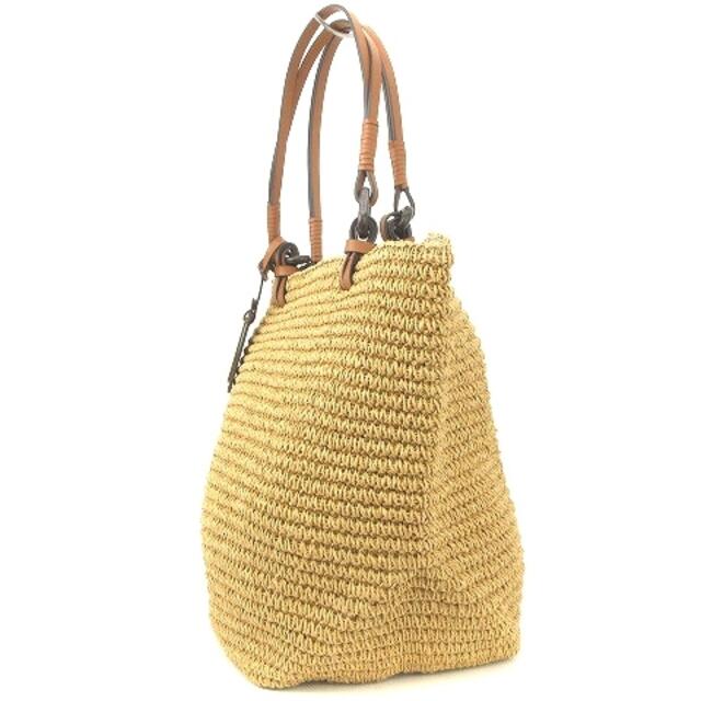 ローレンラルフローレン 美品 かごバッグ バケット トート 無地