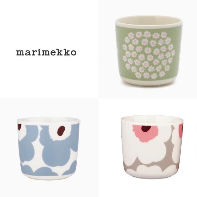 marimekko マリメッコ限定puketti＋日本新発売UNIKKOラテマグ