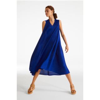 PLEATS PLEASE ISSEY MIYAKE - pleats please antelope ワンピース 赤