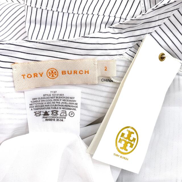 Tory Burch(トリーバーチ)の【kooooch様 専用✨】トリーバーチ❤️サイズ2✨コットンワンピース レディースのワンピース(ひざ丈ワンピース)の商品写真