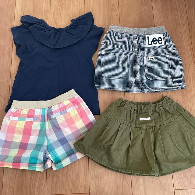 Lee(リー)の110センチ　女の子セット キッズ/ベビー/マタニティのキッズ服女の子用(90cm~)(パンツ/スパッツ)の商品写真