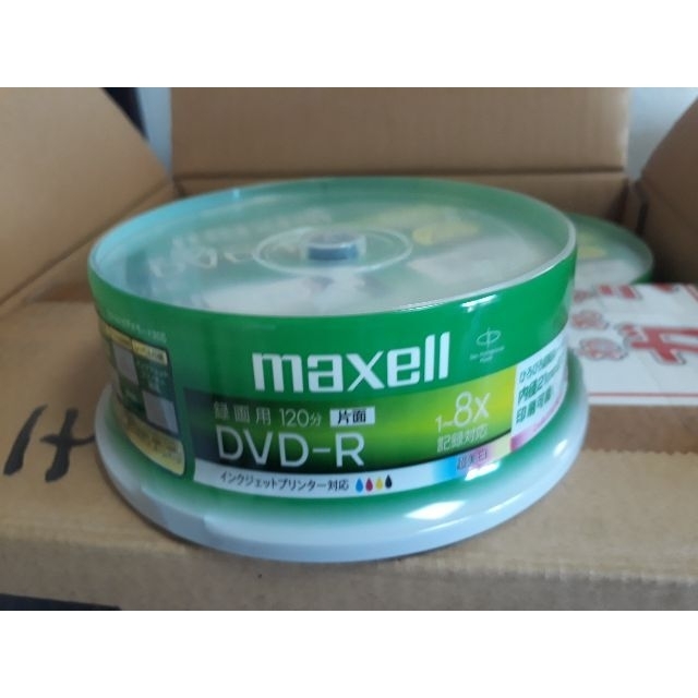 maxell(マクセル)の日本製 maxell マクセル 録画用 DVD-R 320枚（20枚×16） スマホ/家電/カメラのテレビ/映像機器(その他)の商品写真