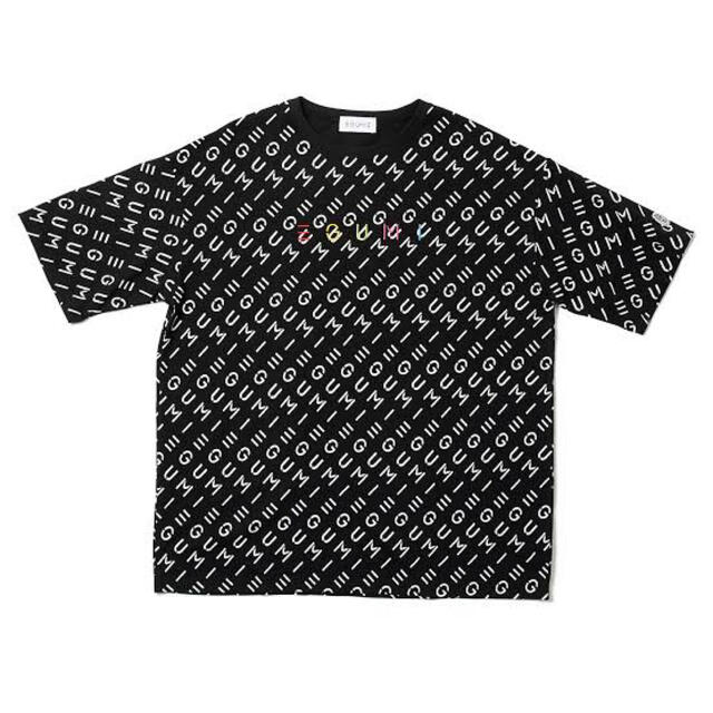 EGUMI MONOGRAM BIG TEE 黒