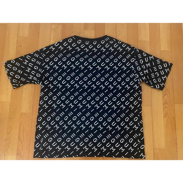 EGUMI MONOGRAM BIG TEE 黒