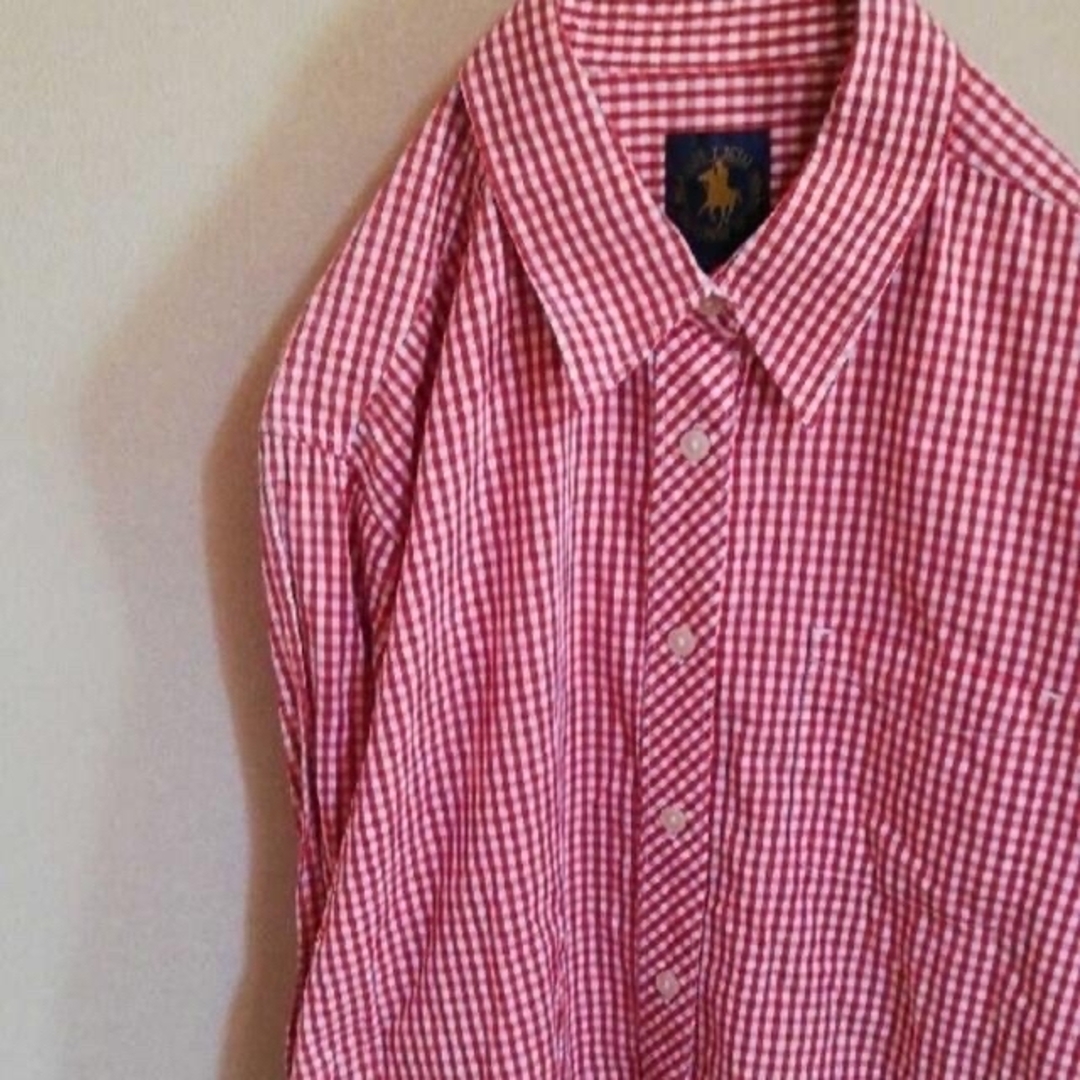 ポロ　チェックシャツ レディースのトップス(シャツ/ブラウス(長袖/七分))の商品写真