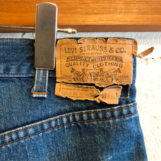 80年代 1505-0217 Levi's リーバイス w36 オレンジタブ