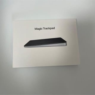 アップル(Apple)のApple Magic Trackpad ブラック 新品未開封(PC周辺機器)