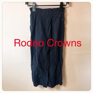 ロデオクラウンズ(RODEO CROWNS)の☘P1☘Rodeo Crowns ネイビー カジュアルパンツ M(カジュアルパンツ)