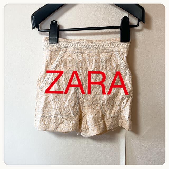 ZARA(ザラ)の☘P1☘ZARA レース ショーパン XS レディースのパンツ(ショートパンツ)の商品写真