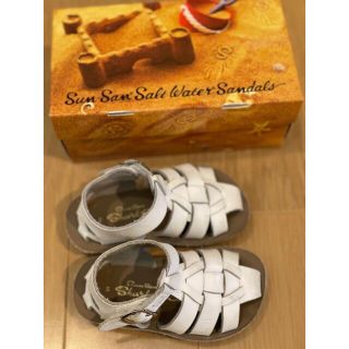 コドモビームス(こども ビームス)のSALTWATER Sandal Shark WHITE サンダル(サンダル)