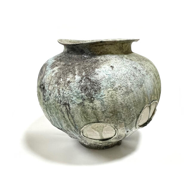 未使用☆辻村唯【師匠&父:辻村史朗】白志野茶碗☆共箱・布 - 工芸品 未使用☆辻村唯【師匠&父:辻村史朗】白志野茶碗☆共箱・布 - 工芸品