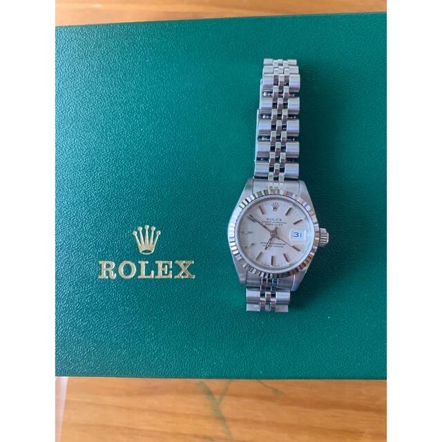 ROLEX(ロレックス)の【ree様専用】ロレックス　デイトジャスト　極美品　69174 E番　自動巻き レディースのファッション小物(腕時計)の商品写真