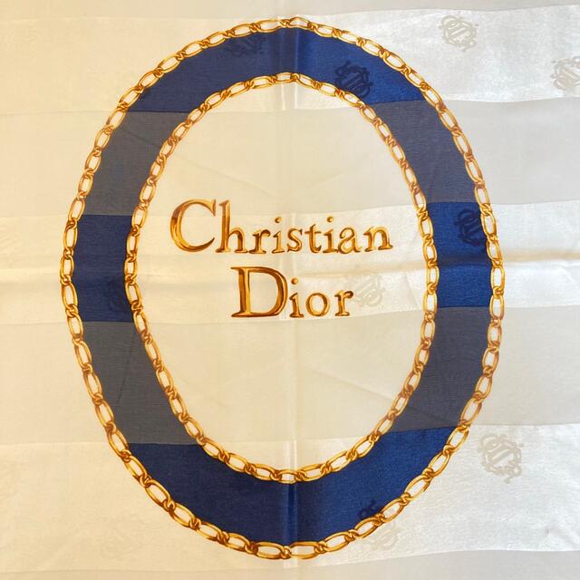 Christian Dior(クリスチャンディオール)のクリスチャンディオール 大判 シルクスカーフ レディースのファッション小物(バンダナ/スカーフ)の商品写真