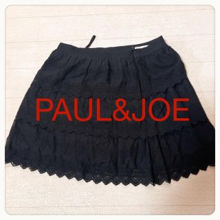 ポール&ジョーシスター(PAUL & JOE SISTER)の☘P1☘PAUL&JOE レース スカート 36(ミニスカート)