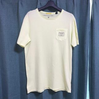 スコッチアンドソーダ(SCOTCH & SODA)のTシャツ　スコッチ＆ソーダ　黄色　M(Tシャツ/カットソー(半袖/袖なし))