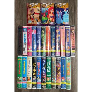 ディズニー(Disney)のディズニー　ドラえもん　ビデオ　VHS 26本セット(アニメ)