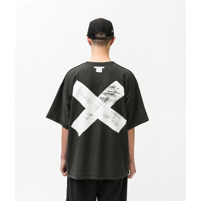 新品　wtaps   22ss cross ss Tシャツ　ブラック　Lトップス