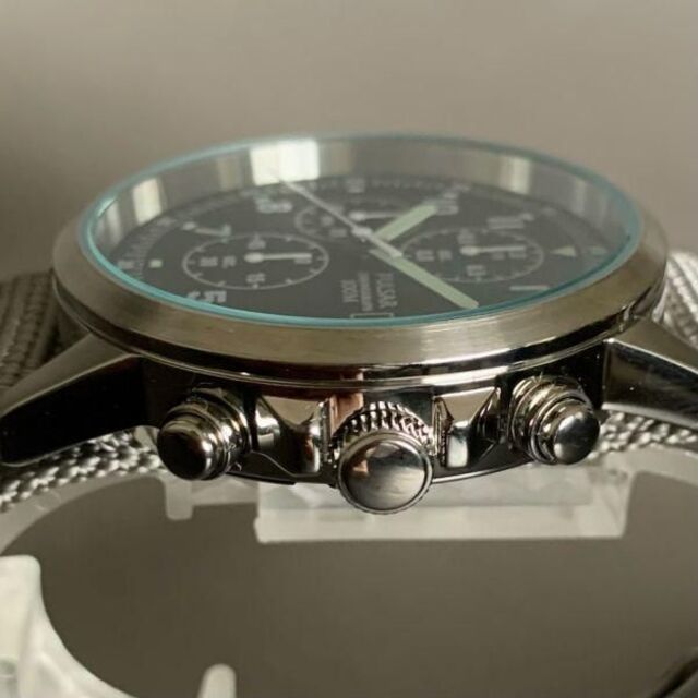 【新品】セイコー パルサー★SEIKO PULSAR クロノグラフ メンズ腕時計
