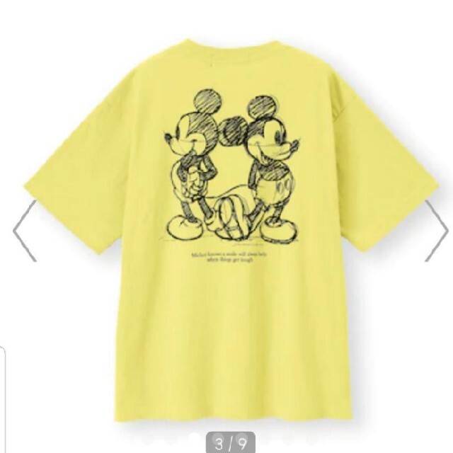 GU(ジーユー)のGU×UNDERCOVER×Disney ビックシルエットTシャツ XXL メンズのトップス(Tシャツ/カットソー(半袖/袖なし))の商品写真