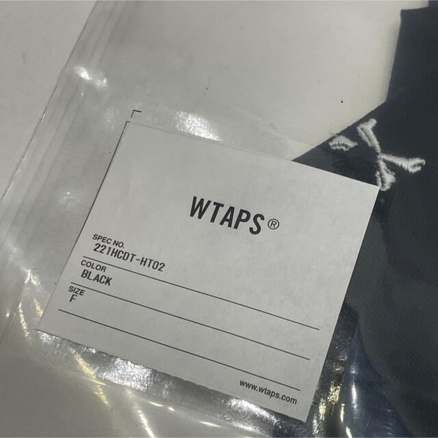 新品　wtaps   T-5 cross bone キャップ　cap 黒 2