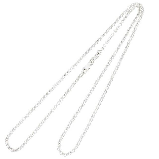 クロムハーツ NECKCHAIN R20/ロールチェーン20inch オールドシルバーネックレス メンズ 20inch - 1