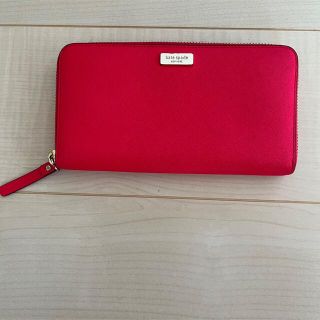 ケイトスペードニューヨーク(kate spade new york)のkate spade 長財布 ショッキングピンク(長財布)