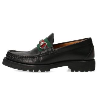 グッチ(Gucci)のグッチ 496246 シェリーラインホースビットローファー 6.5(その他)