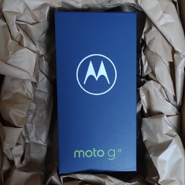 新品未開封 Motorola moto g31 ミネラルグレイスマートフォン本体