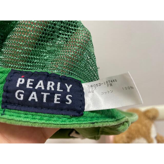 PEARLY GATES(パーリーゲイツ)のパーリーゲイツ・帽子 メンズの帽子(キャップ)の商品写真